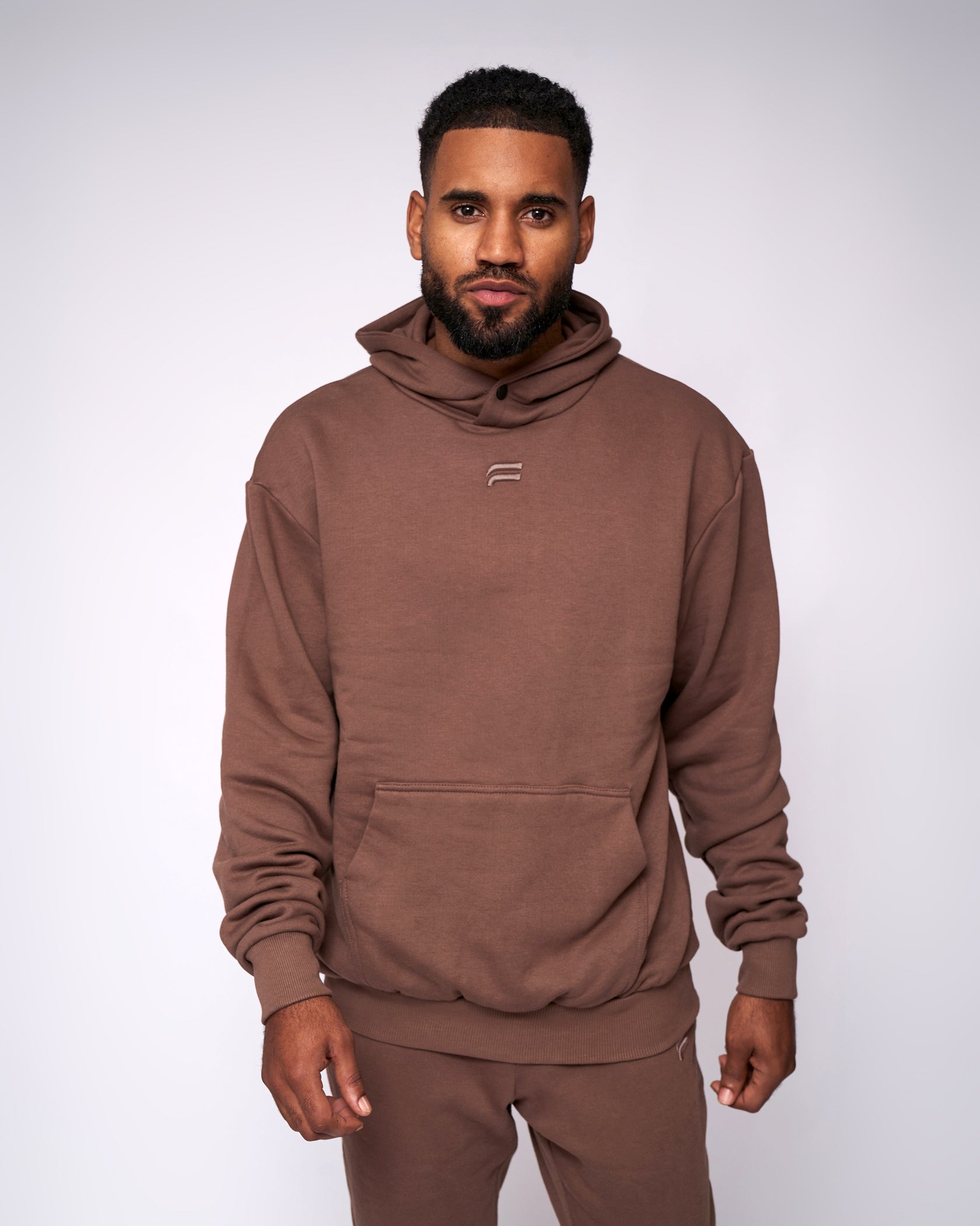 Oversized 2025 chocolate hoodie