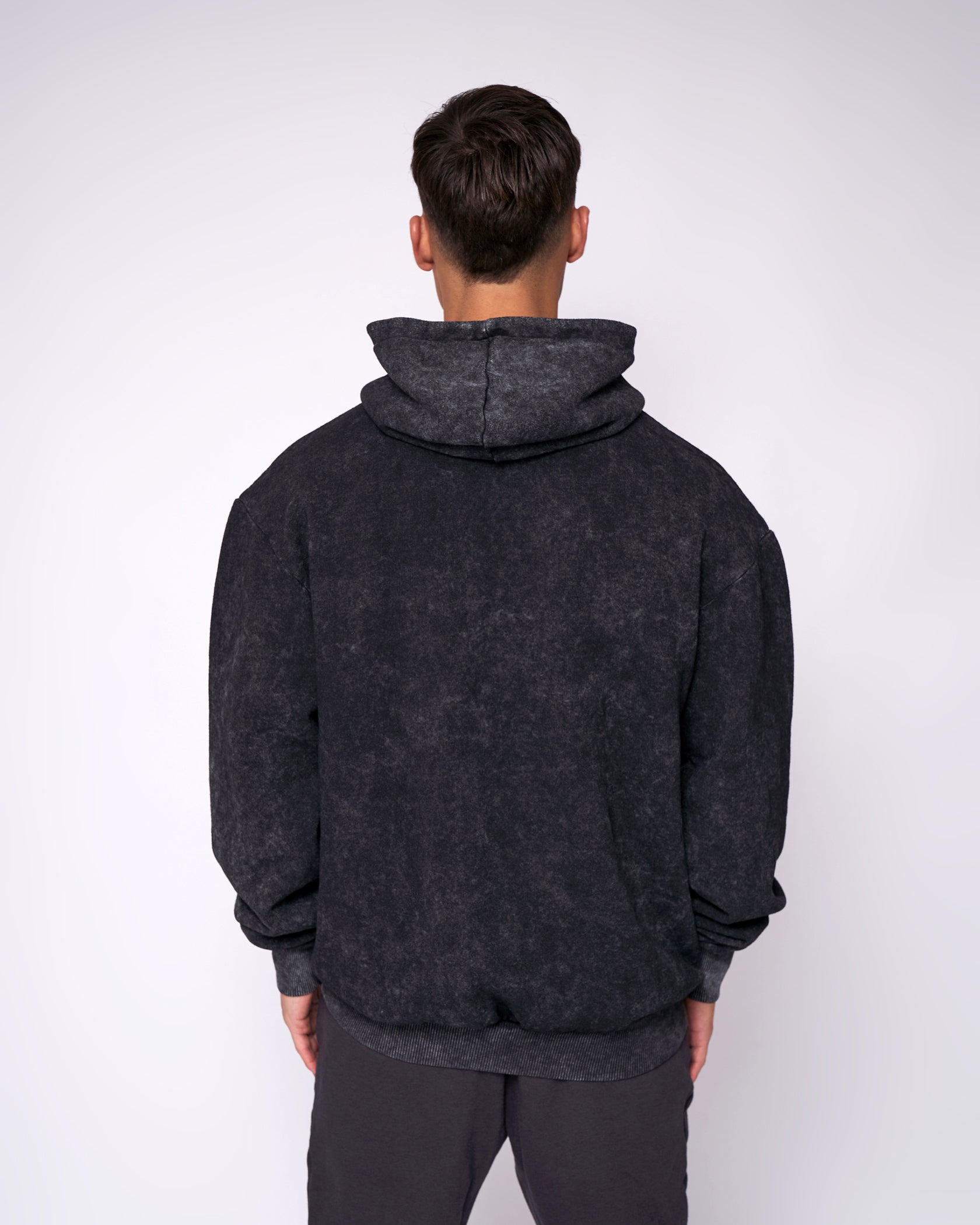 Grey washed hoodie deals