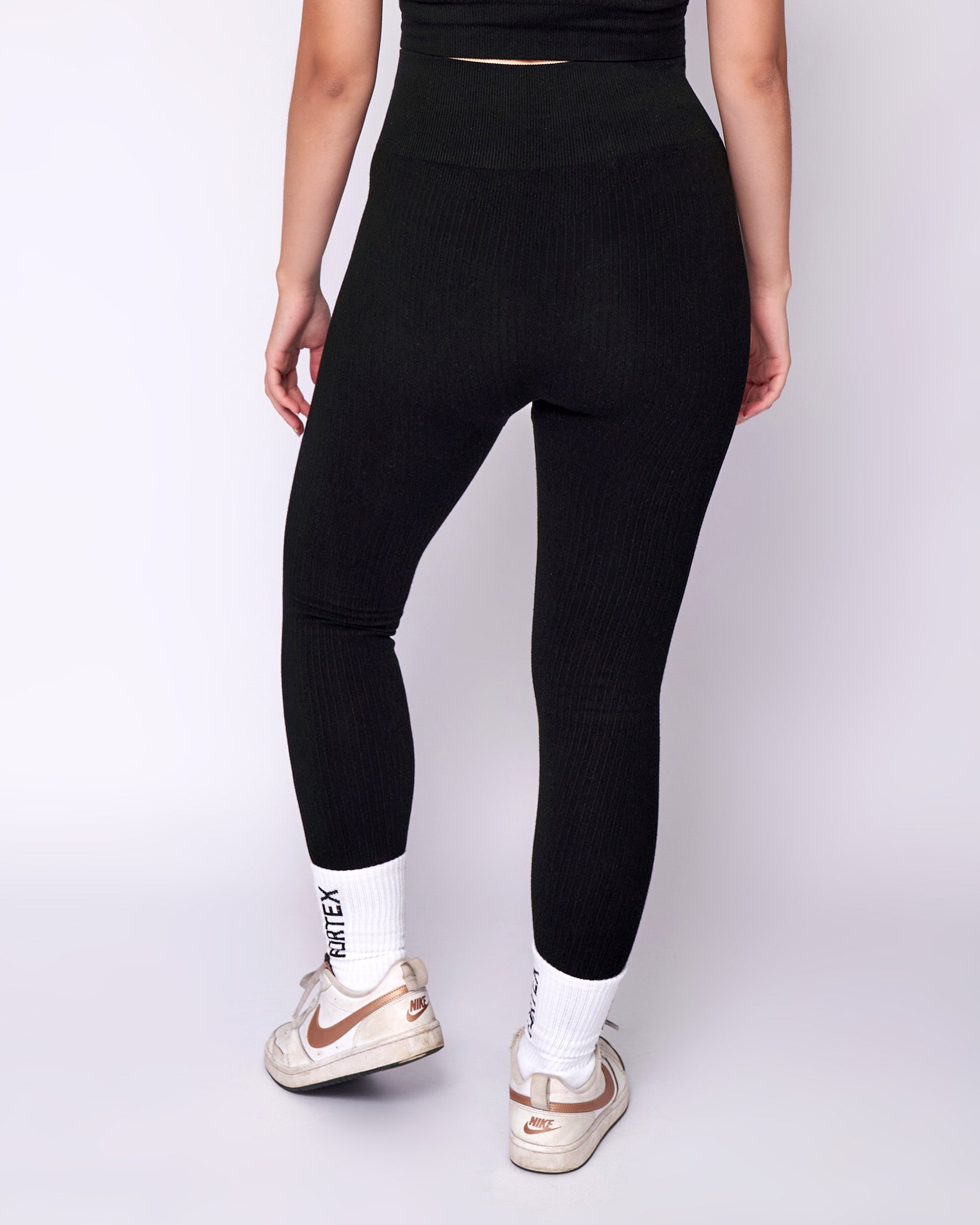 Nike Women's Leggings High-Rise Tight Fit Essential fitness Black RRP $45 S  XL
