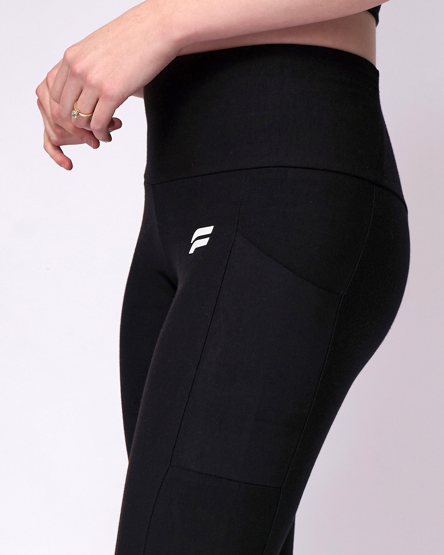 Black Essential High Waist cheapest Leggings